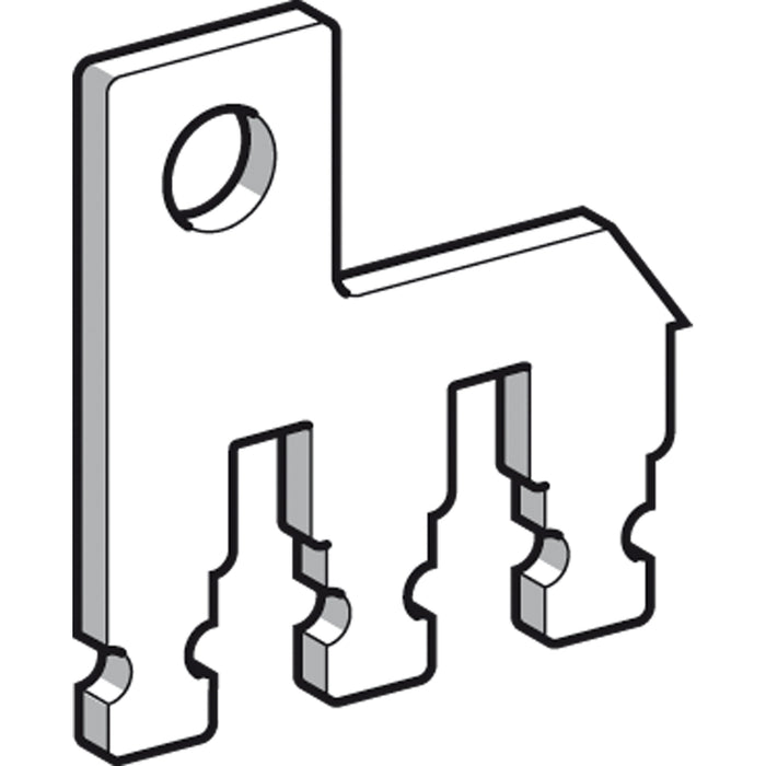 LA9D2561 Link for parallel connection of 2 poles, for TeSys Deca contactors LC1D09-D38