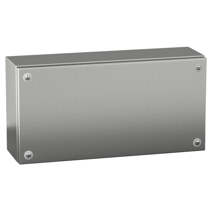 NSYSBX204012 Stainless steel wall mounted industrial box, Spacial SBX, 200x400x120 mm, IP66