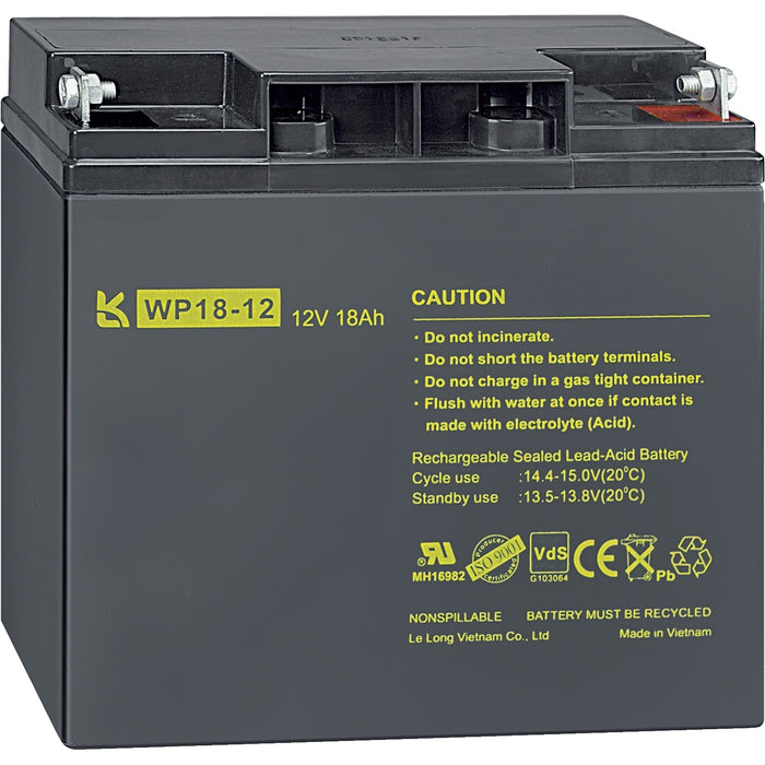 MTN668991 Lead gel battery, 12 V, 18 Ah