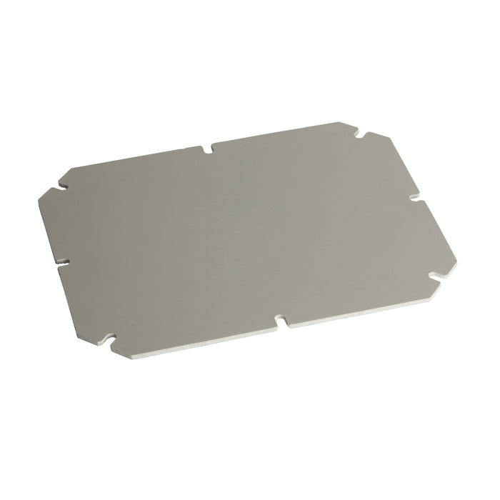 NSYAMPM2924TB Mounting plate in galvanized steel, thickness 1.5 mm For boxes of H275W225 mm