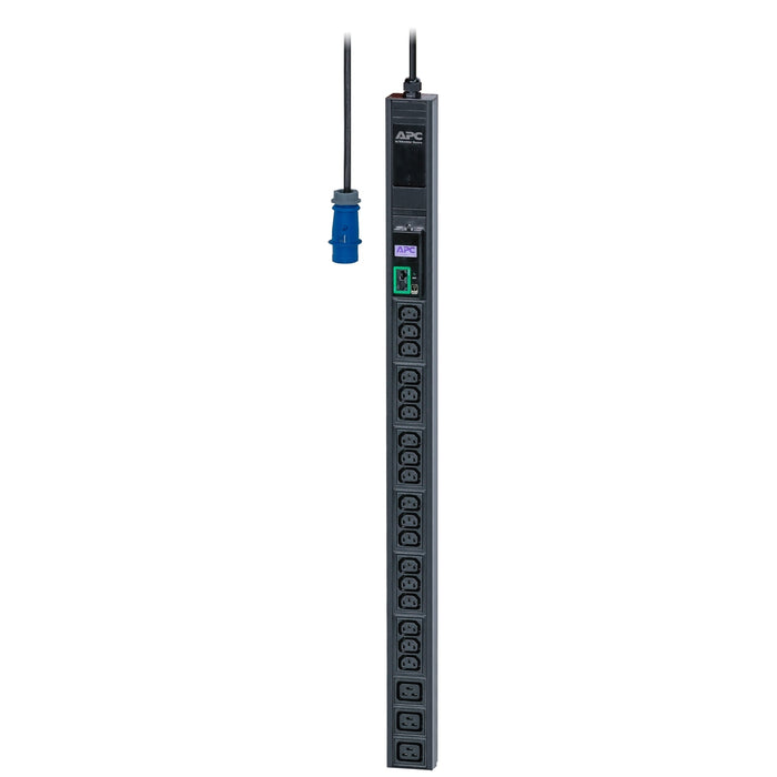 EPDU1116M APC Easy Rack PDU, Metered, 0U, 1 Phase, 3.7kW, 230V, 16A, 18 x C13 and 3 x C19 outlets, IEC60309 2P+E inlet