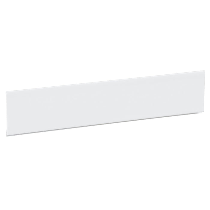 LVSXF4 Blanking plate, PrismaSeT S-XS, 24 modules, 520mm wide, plastic, white RAL 9003