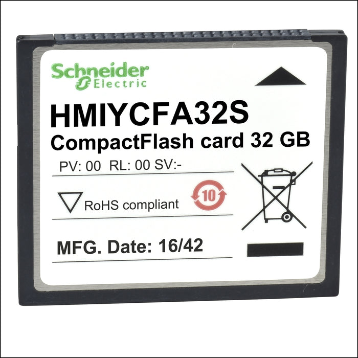 HMIYCFA32S Memory cartridge, Harmony iPC, Spare CFast 32 GB for s box, S panel & Modular Box PC