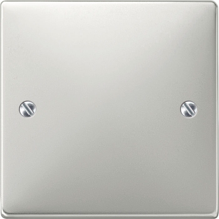 MTN662246 Blanking cover, varnished stainless steel, Artec