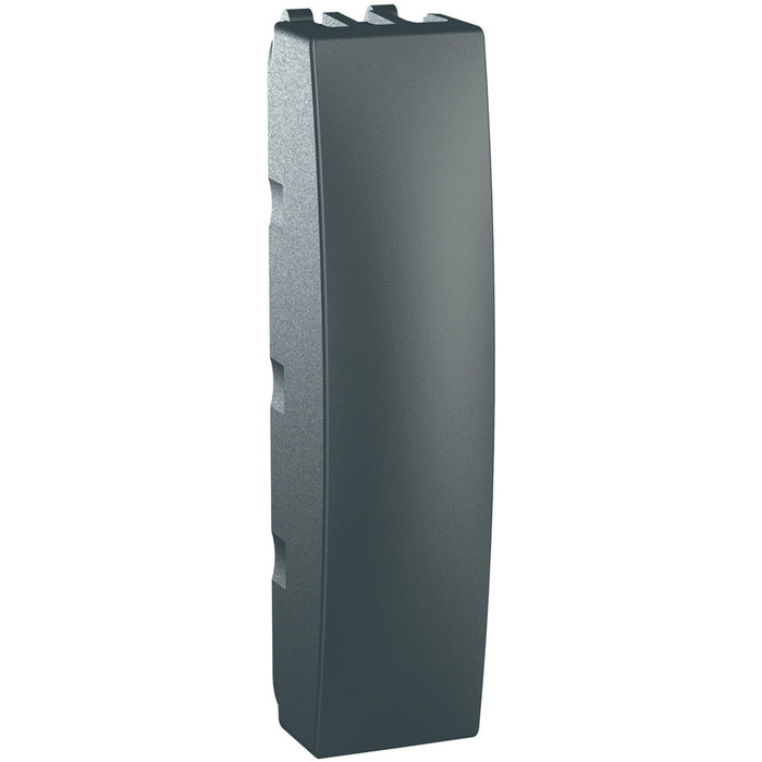 MGU9.864.12 Unica Top/Class - blind cover plate for - 0.5 m - graphite