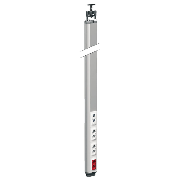 ISM20500 OptiLine 70 - pole - tension-mounted - one-sided - natural - 3170-3570 mm