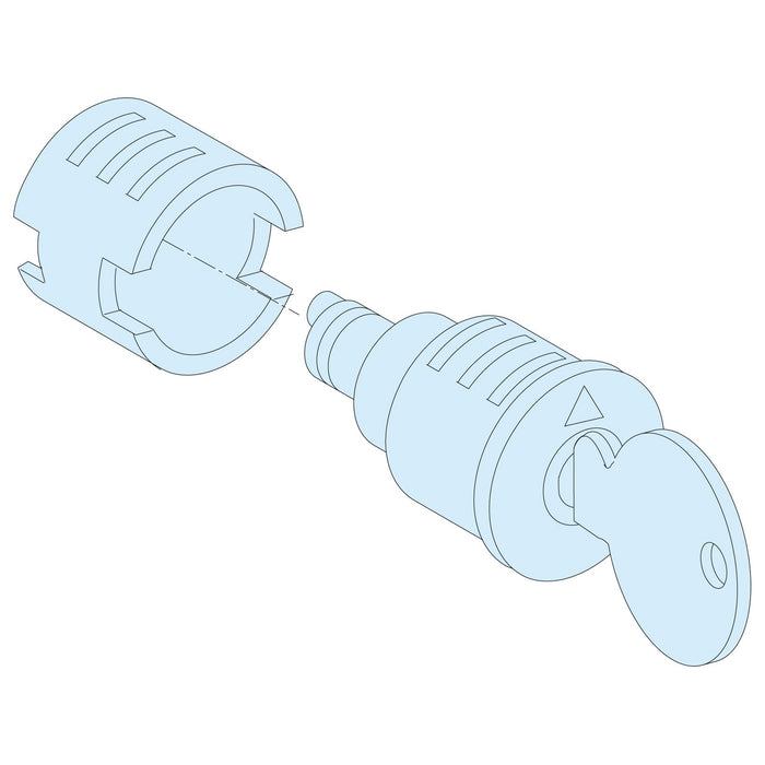 LVS09945 IP55 BARREL + 2 KEYS N3455