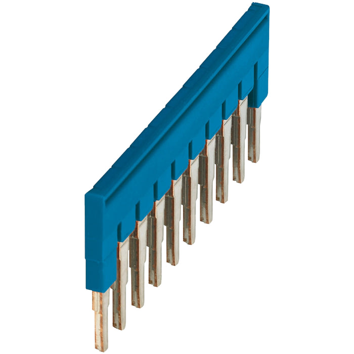 NSYTRAL410BL PLUG-IN BRIDGE, 10POINTS FOR 4MM² TERMINAL BLOCKS, BLUE