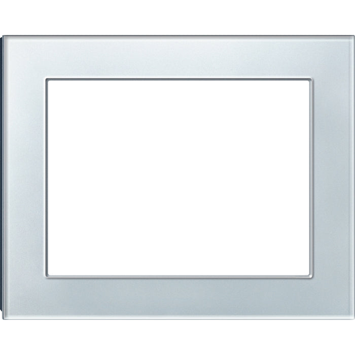 MTN489960 Real glass frame for IP touch panel 10, Diamond silver, M-Plan