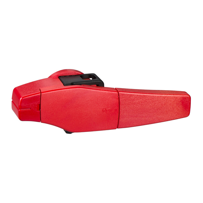 31085 Front, side rotary handle - red handle