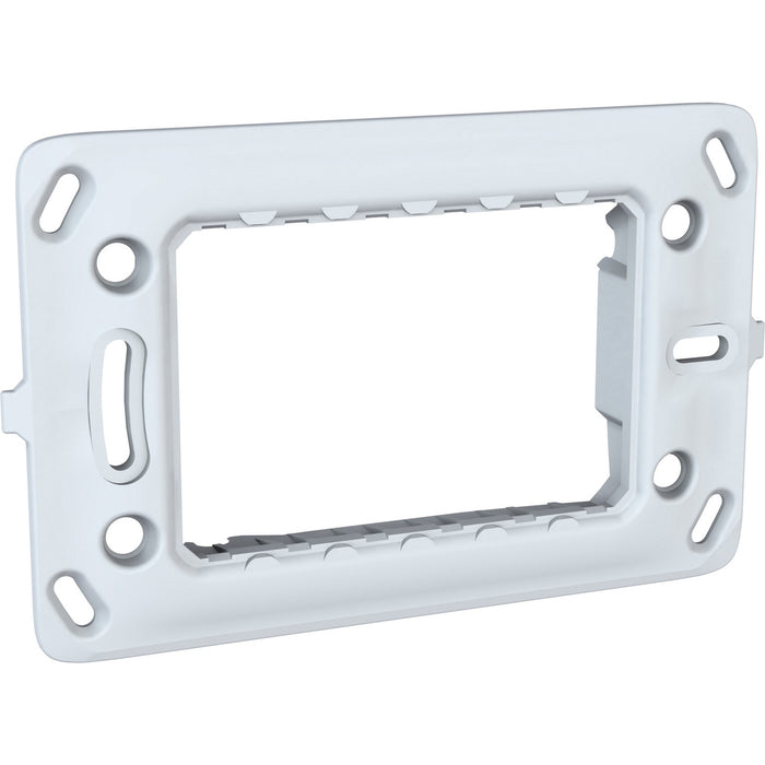 MGU7.103.P Unica, rectangular fixing frame, 3 m, 1 gang