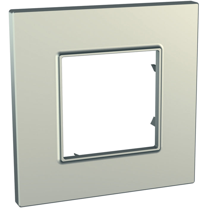 MGU6.702.57 Unica Quadro Metallized - cover frame - 1 gang - titanium