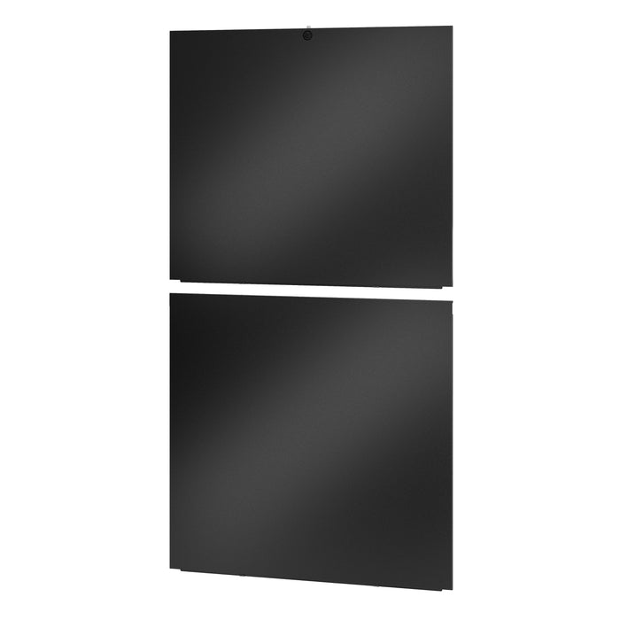 ER7SIDE4812 Easy Rack Side Panel 48U/1200mm Deep Split Side Panels Black Qty 2