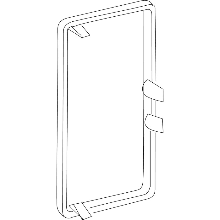 5591109 Thorsman - TEK-ES100 - stop end - 52 mm - white RAL 9010