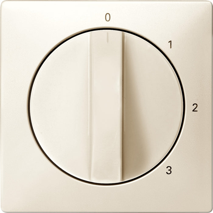 MTN316944 Central plate for three-step rotary switch, white, Artec/Antique