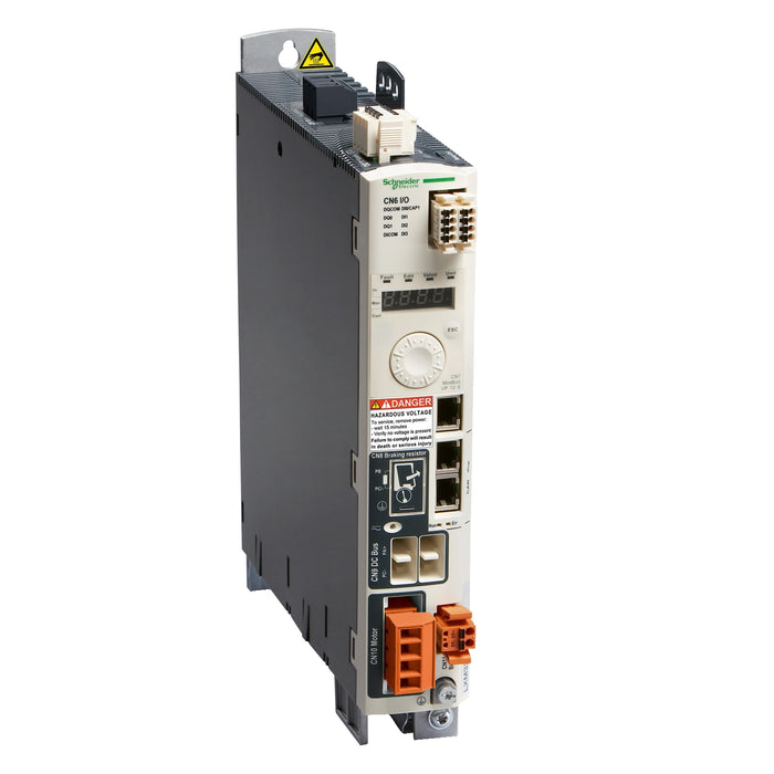 LXM32AD72N4 Motion servo drive, Lexium 32, three phase supply voltage 208/480 V, 0.4 kW