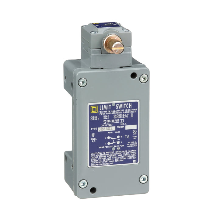 9007CR53B2 Limit switch, 9007, 600 V 10amp c +options