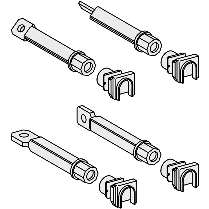 29268 conexiones de alimentación para kit enchufable Compact NS100/160/250 estándar, juego de 2 piezas