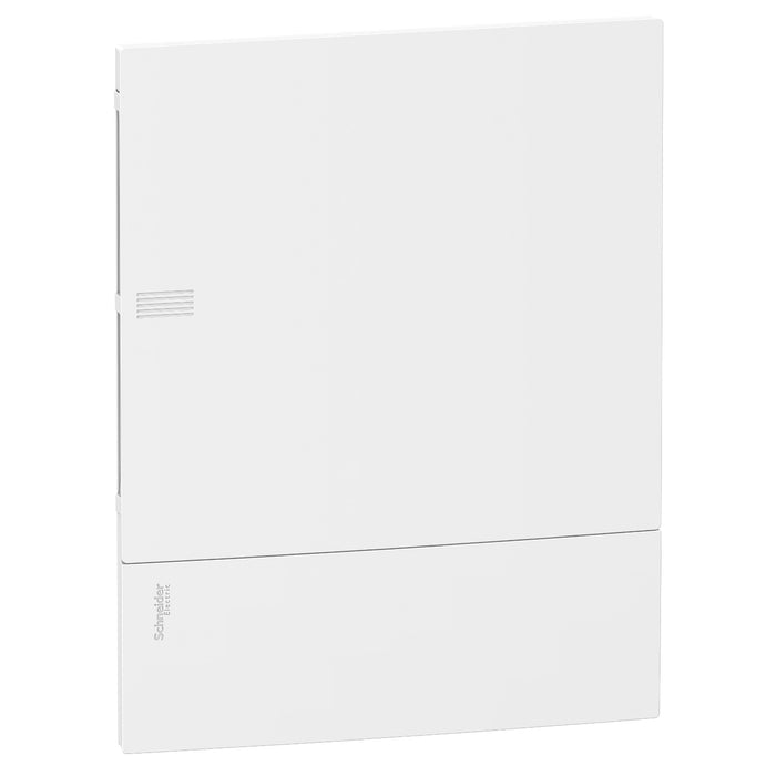 MIP20212 Enclosure, Resi9 MP, flush mounting, 2 rows of 12 modules, IP40, white door, no terminal block