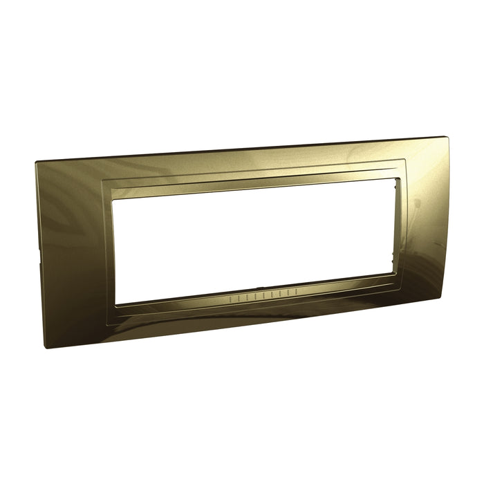 MGU4.106.13 Unica Allegro - cover frame - 6 modules - bronze