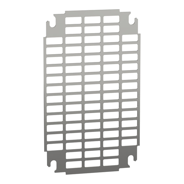 NSYMR32 Monobloc perforated plates, H300xW200mm with universal perforations 11x26mm