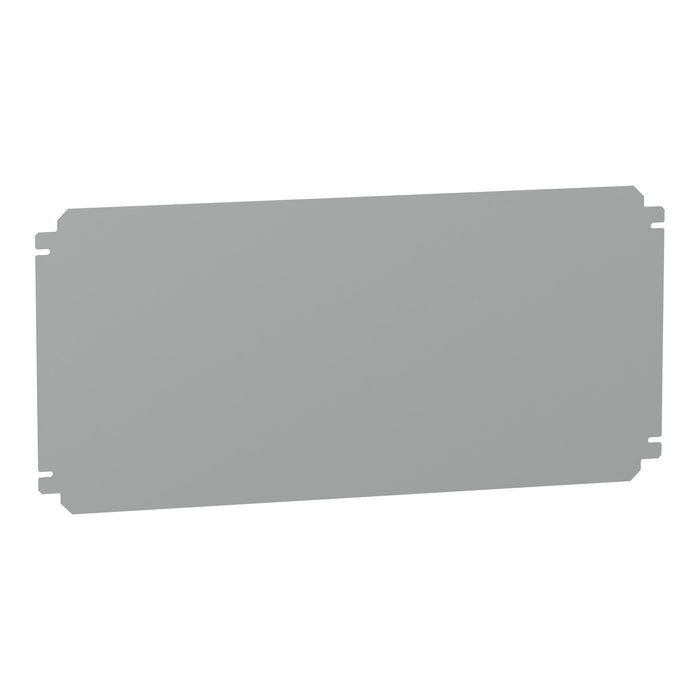 NSYMM36SB Plain mounting plate H300xW600mm made of galvanised sheet steel