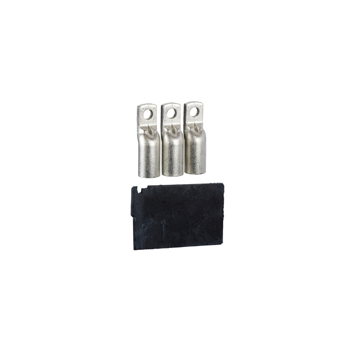 28951 Crimp lugs, 95 mm² copper cables, set of 3 parts