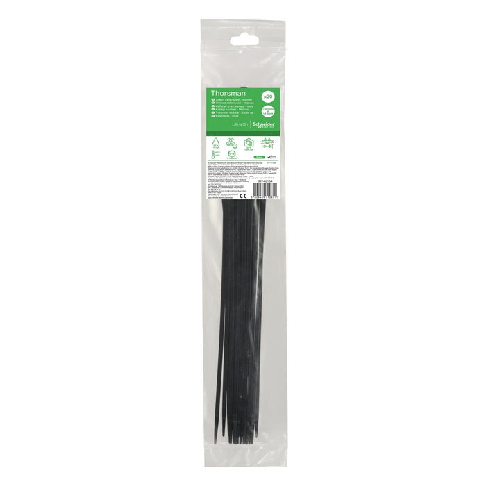 IMT46134 Thorsman, Cable tie 385x4.8mm Black x20 lang