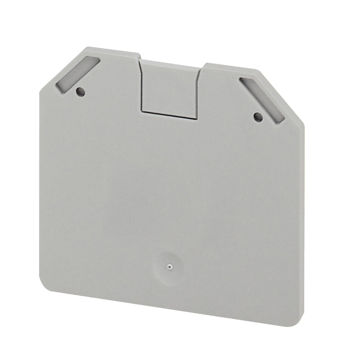 NSYTRAC162 END COVER, 2PTS, 2,2MM WIDTH, FOR SCREW TERMINAL NSYTRV162