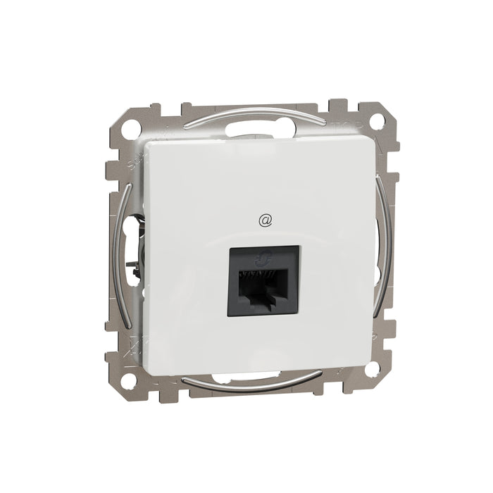 SDD111461 Data socket, Sedna Design & Elements, RJ45 CAT6 UTP, PRO, white