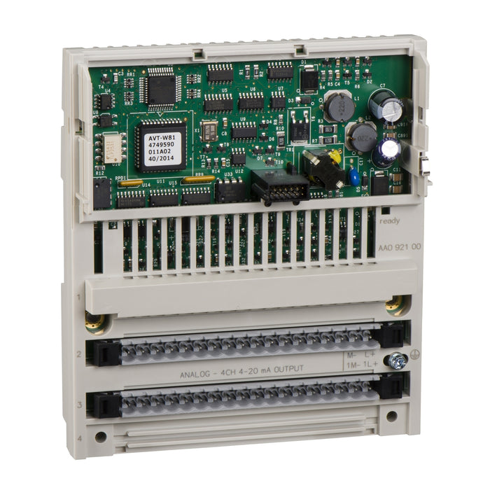 170AAO92100 distributed analog output Modicon Momentum - 4 Output - 4..20 mA