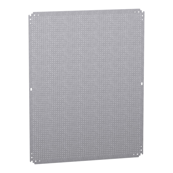 NSYMF108 Microperforated mounting plate H1000xW800 w/holes diam 3,6mm on 12,5mm pitch