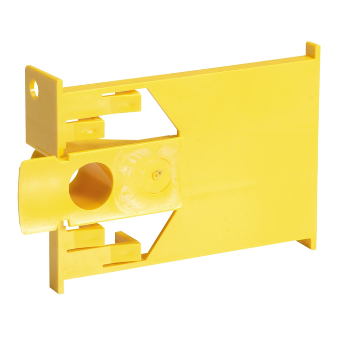 IMT36320 Multifix Eco - wall fixing 90mm, single stub, yellow