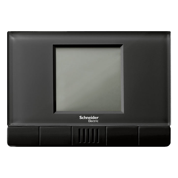 MTN6903-6214 Thermostat mit hinterleuchtetem LCD, KNX, Raum, schwarz