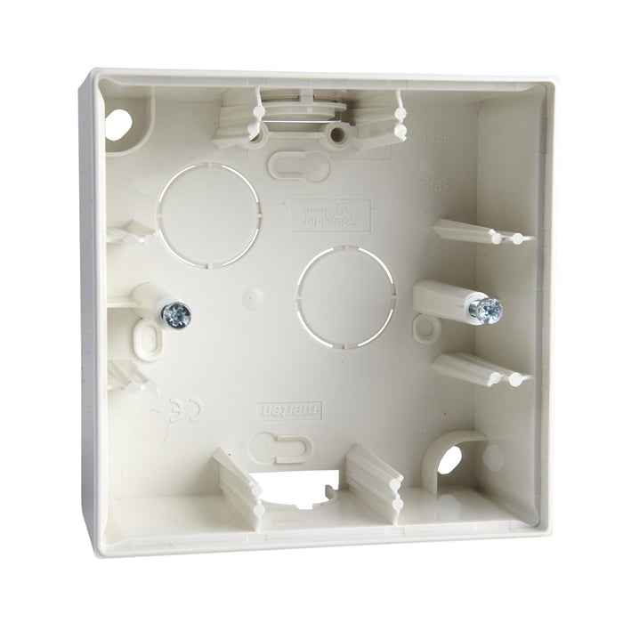 MTN524119 Surface-mounted housing, 1-gang, polar white, M-Elegance