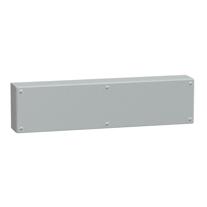 NSYSBM208012 Metal industrial box plain door H200xW800xD120 IP66 IK10 RAL 7035