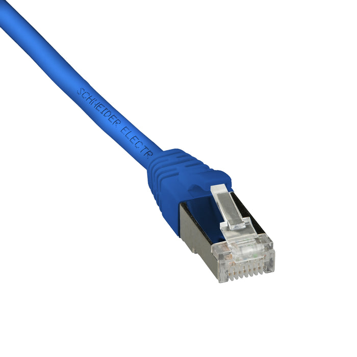 ACTPC6FULS10BU Patch cord, Actassi, Category 6, F/UTP, LSZH, 1 m, blue