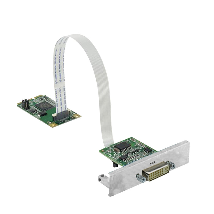 HMIYMINDVII1 Tarjeta gráfica de interfaz, Harmony iPC, vídeo Mini PCIe Full HD con conector DVI I