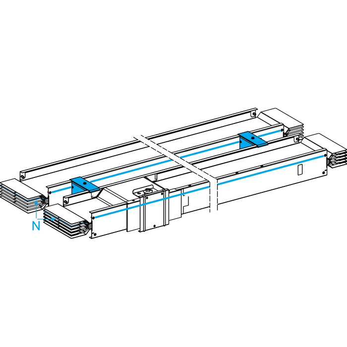 KTC6300EB420 CANALIS KT 4X6300CO BOLT ON LENGTH 2M