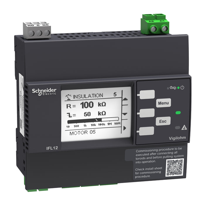 IMDIFL12MC VIGILOHM ADVANCED 12 CHANNEL FAULT LOCATOR WITH MODBUS - 100-440VAC/DC