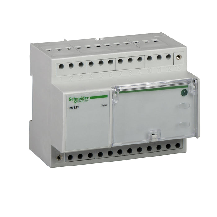 28566 Connection multiplexer RM12T, VigiPacT RMH monitoring relay, 220/240VAC 50/60Hz, up to 12 sensors