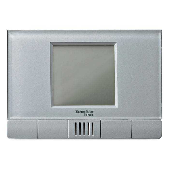 MTN6903-6260 Thermostat mit hintergrundbeleuchtetem LCD, KNX, Aluminium