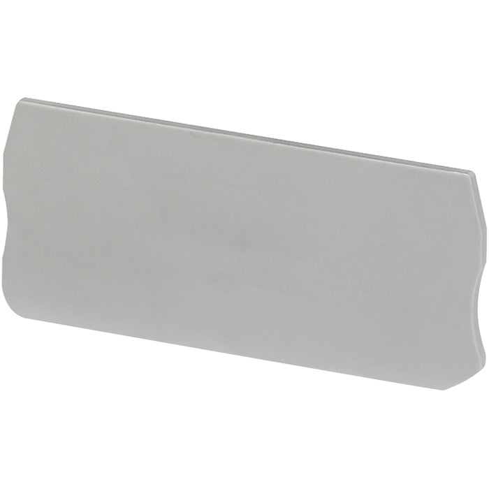NSYTRACR43 END COVER, 3PTS, 2,2MM WIDTH, FOR SPRING TERMINALS NSYTRR43