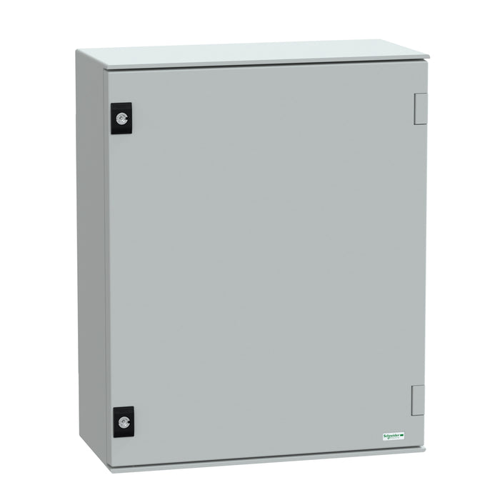 NSYPLM54G wall-mounting enclosure polyester monobloc IP66 H530xW430xD200mm