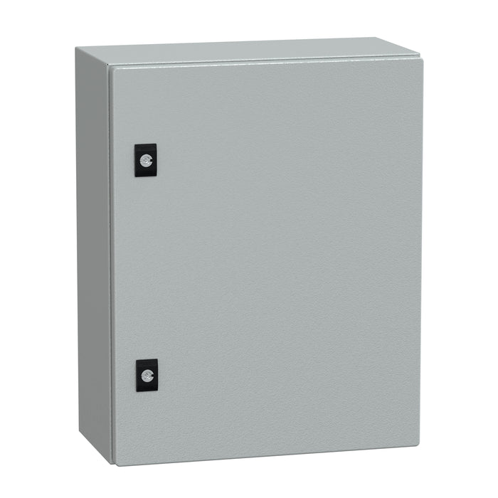 NSYCRN54200 Spacial CRN plain door w/o mount.plate. H500xW400xD200 IP66 IK10 RAL7035..