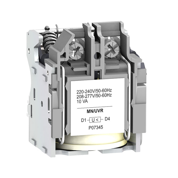 LV429406 Undervoltage release MN, ComPacT NSX, rated voltage 110/130VAC 50/60Hz, screwless spring terminal connections