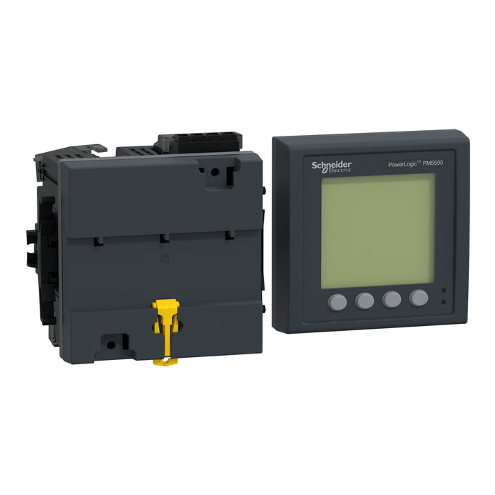 METSEPM5563RD power meter PowerLogic PM5563, 2 ethernet, up to 63th Harmonic, 1,1MB 4DI/2DO 52 alarms, with remote display