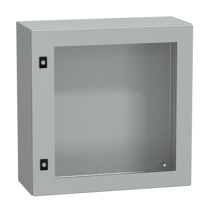 NSYCRN66250T Spacial CRN tspt door w/o mount.plate. H600xW600xD250 IP66 IK08 RAL7035..