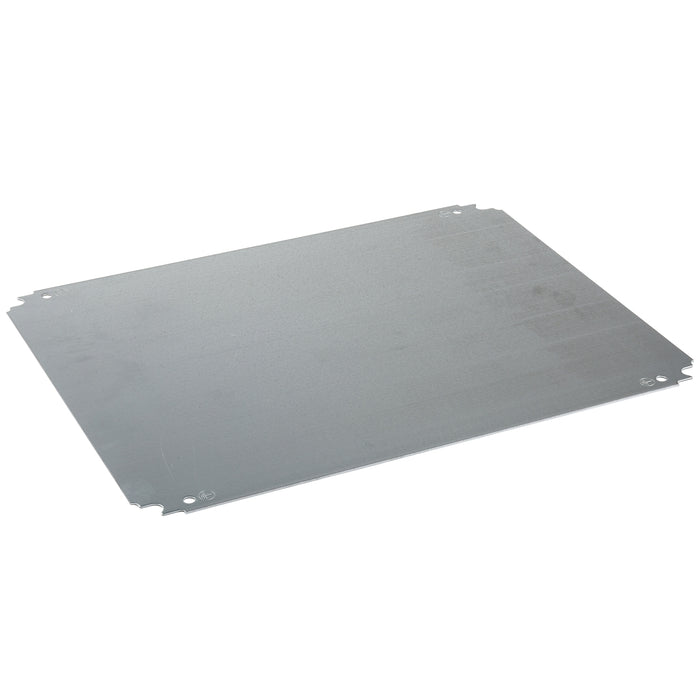 NSYMM23 Plain mounting plate H200xW300mm made of galvanised sheet steel