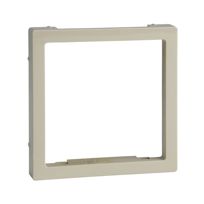 MTN353244 Central plate for emergency light insert, white, glossy, System M